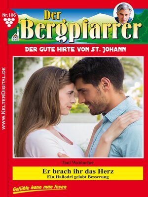 cover image of Der Bergpfarrer 106 – Heimatroman